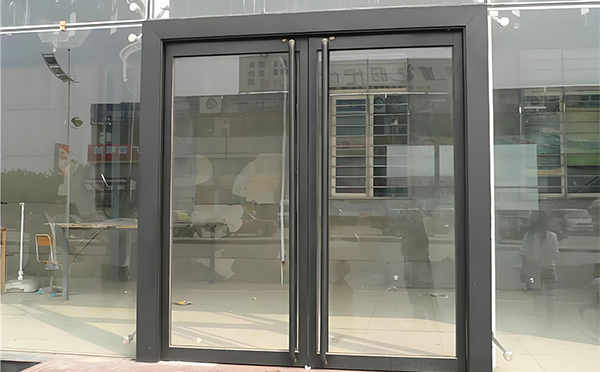 焉耆玻璃地弹门