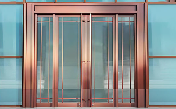 焉耆玻璃地弹门