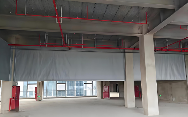 焉耆防火布挡烟垂壁