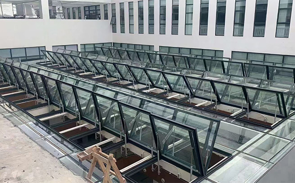 百安科技有限公司近期焉耆排烟窗项目案例分享