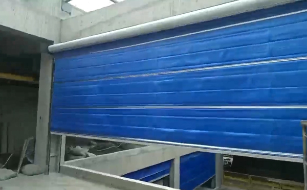 大型物流园区完成焉耆防火门整体安装工程